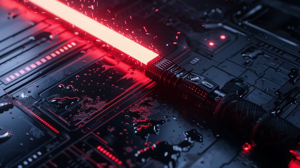 Découvrez le sabre laser Neopixel chez Saberium